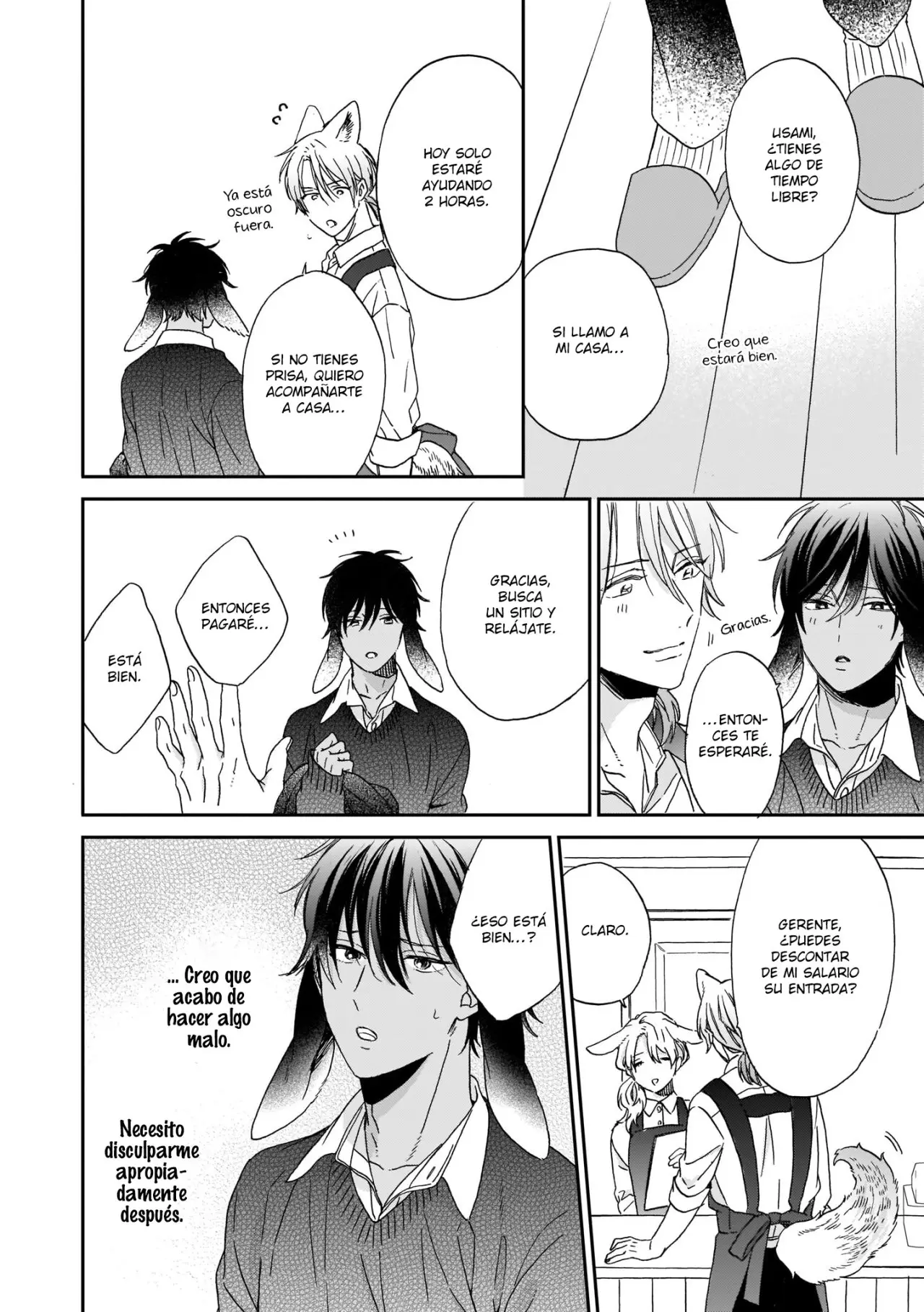 Ookami-kun wa hanasanai - Capítulo 1 - Página 44 - LectorTMOo