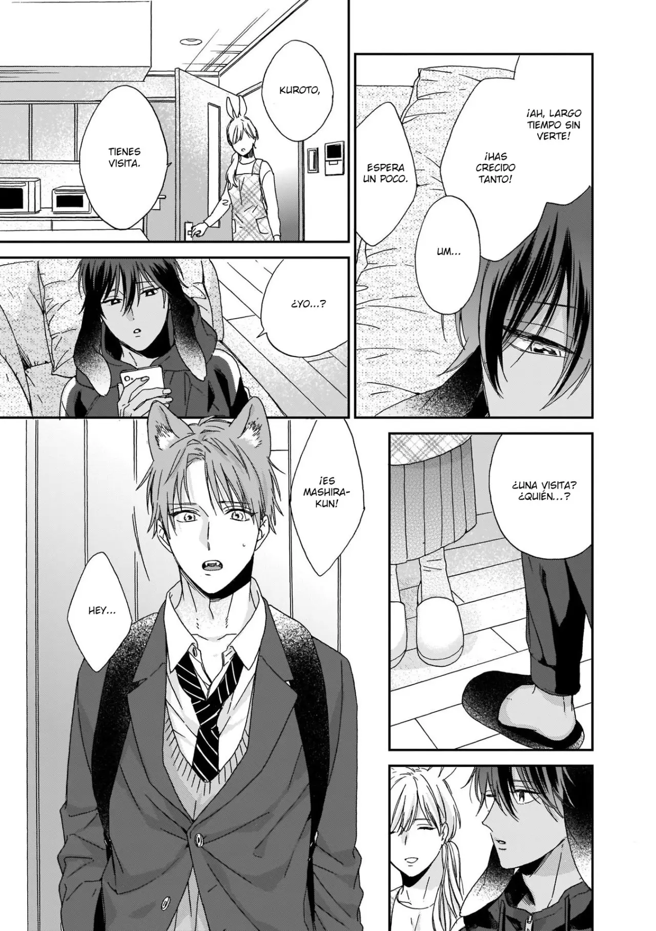 Ookami-kun wa hanasanai - Capítulo 3 - Página 24 - LectorTMOo