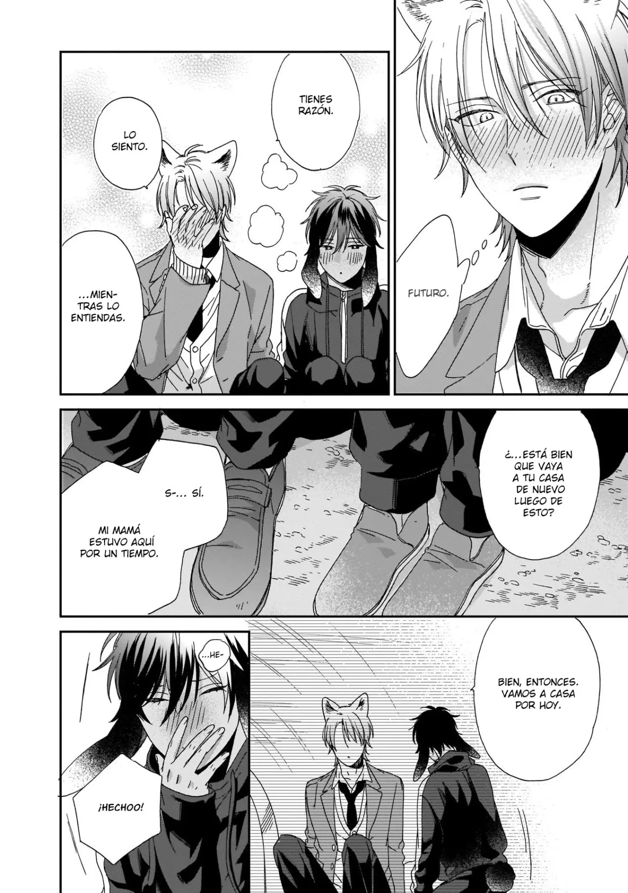 Ookami-kun wa hanasanai - Capítulo 3 - Página 44 - LectorTMOo