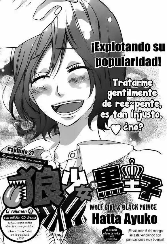 Ookami Shoujo to Kuro Ouji (2011) - Capítulo 21 - Página 2 - LectorTMOo