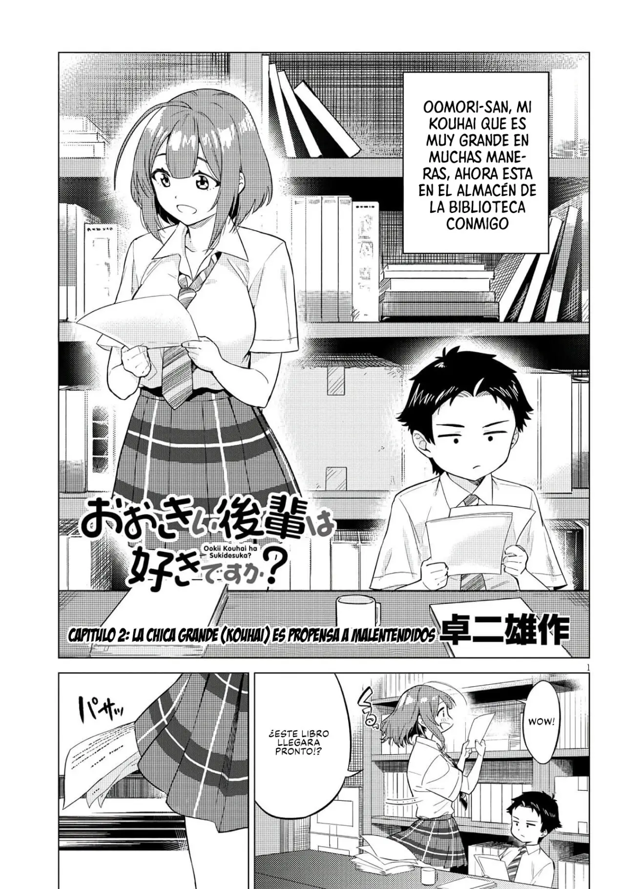 Ooki Kouhai Wa Suki Desu Ka? - Capítulo 2 - Página 2 - LectorTMOo