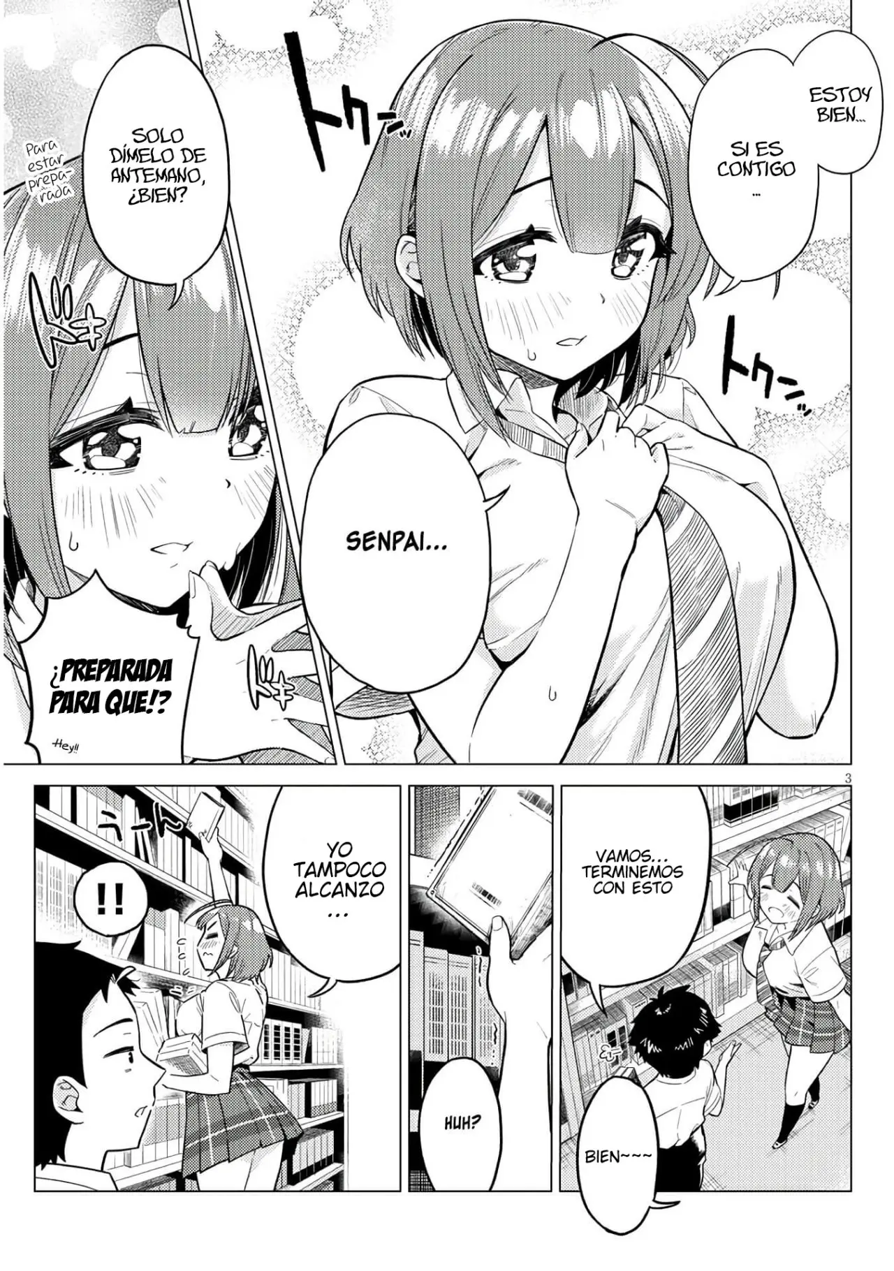 Ooki Kouhai Wa Suki Desu Ka? - Capítulo 3 - Página 4 - LectorTMOo