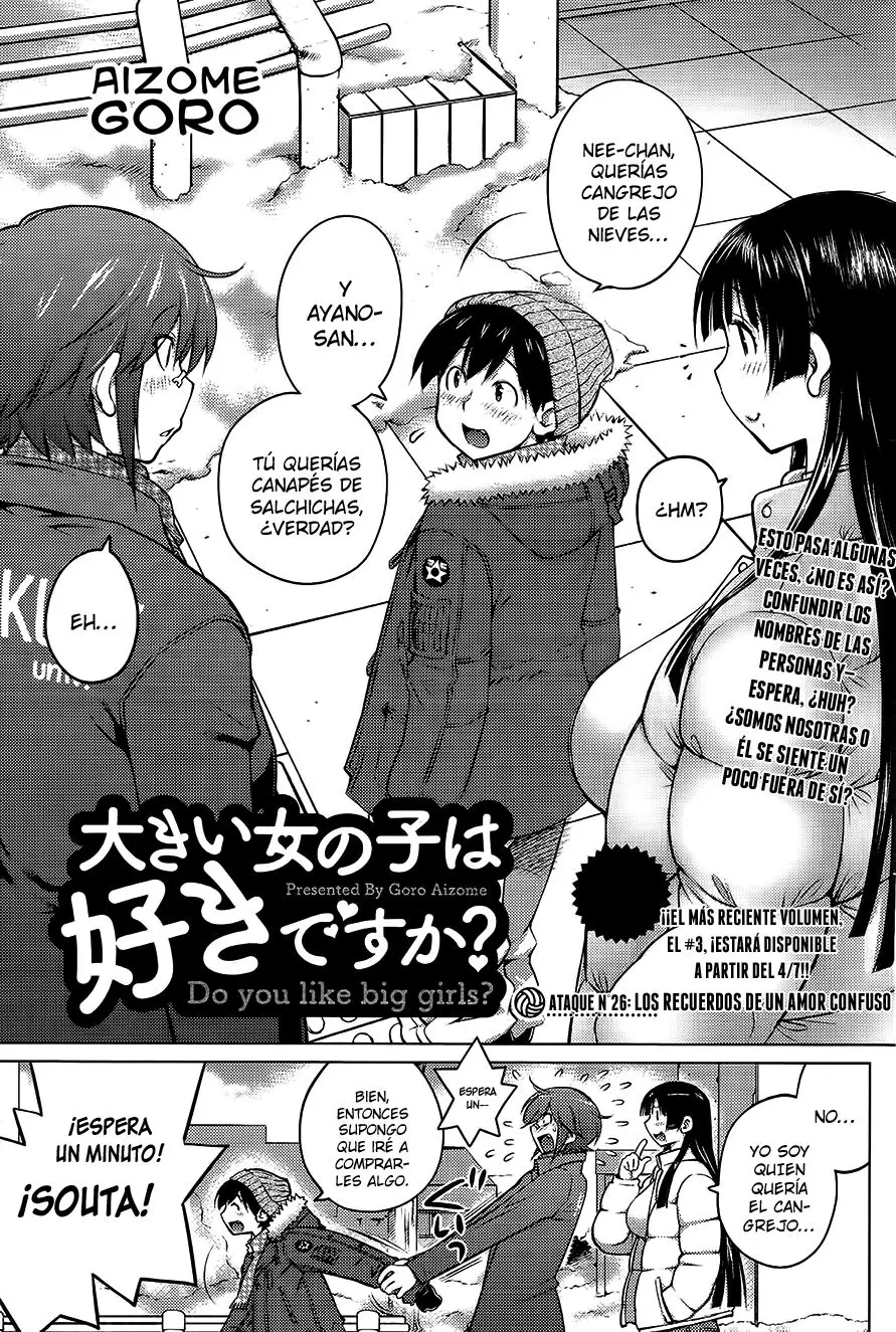 Ookii Onnanoko wa Suki Desu ka? (2014) - Capítulo 26 - Página 4 - LectorTMOo