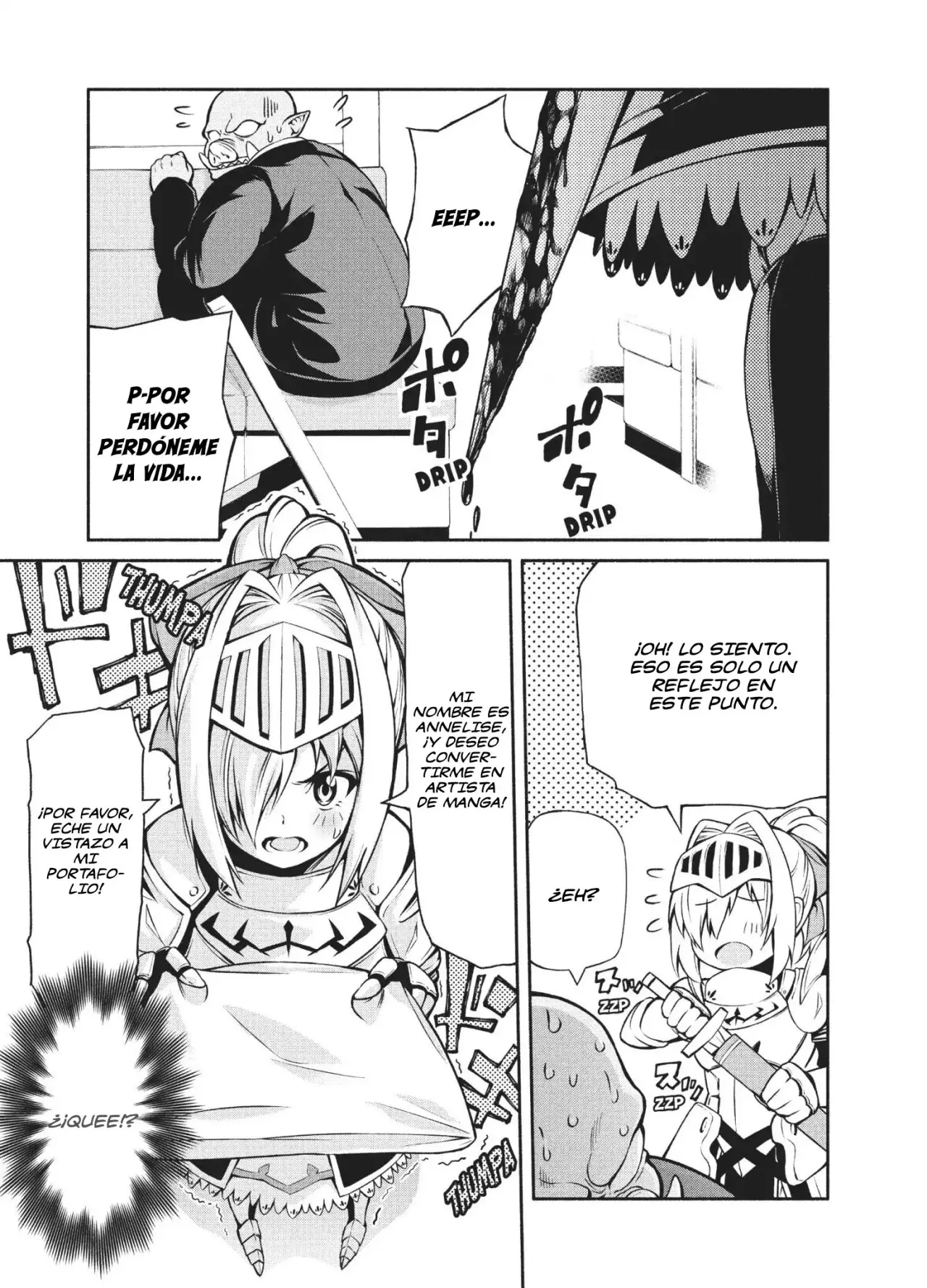 Orc Henshuu to Onna Kishi Mangaka-san (2017) - Capítulo 1 - Página 10 - LectorTMOo