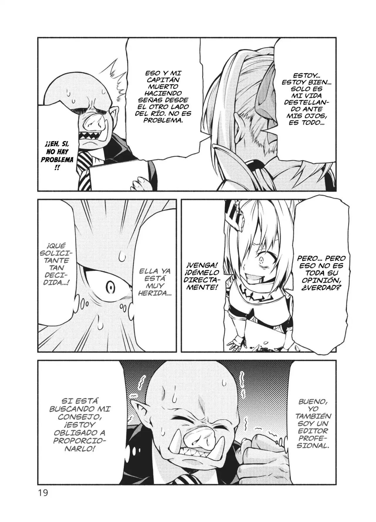 Orc Henshuu to Onna Kishi Mangaka-san (2017) - Capítulo 1 - Página 20 - LectorTMOo