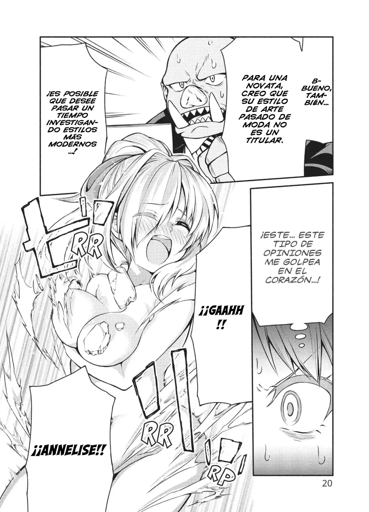 Orc Henshuu to Onna Kishi Mangaka-san (2017) - Capítulo 1 - Página 21 - LectorTMOo