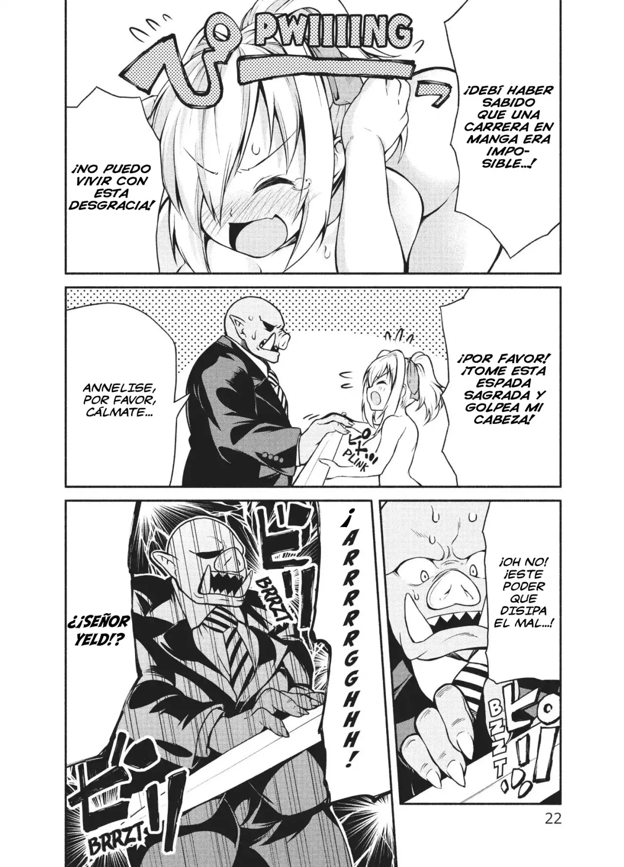 Orc Henshuu to Onna Kishi Mangaka-san (2017) - Capítulo 1 - Página 23 - LectorTMOo