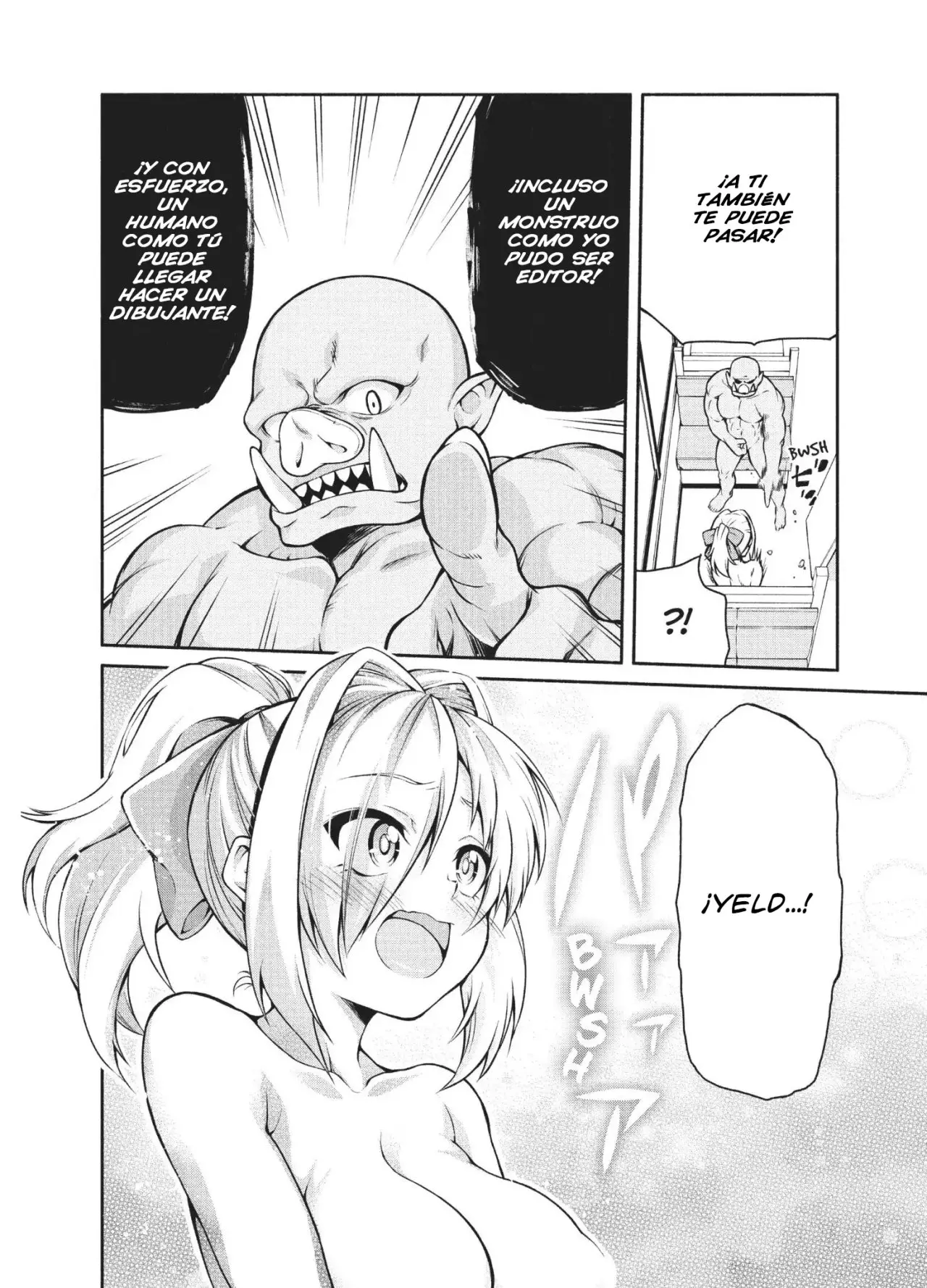 Orc Henshuu to Onna Kishi Mangaka-san (2017) - Capítulo 1 - Página 27 - LectorTMOo