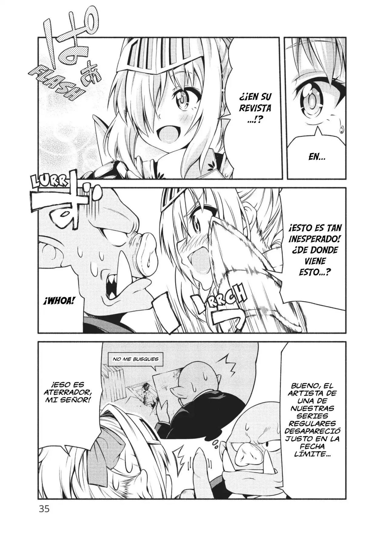 Orc Henshuu to Onna Kishi Mangaka-san (2017) - Capítulo 2 - Página 4 - LectorTMOo