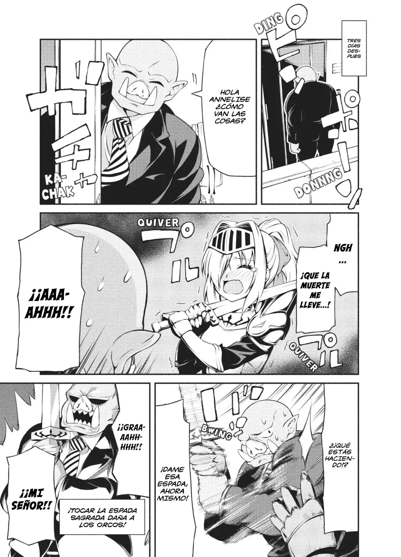Orc Henshuu to Onna Kishi Mangaka-san (2017) - Capítulo 2 - Página 6 - LectorTMOo