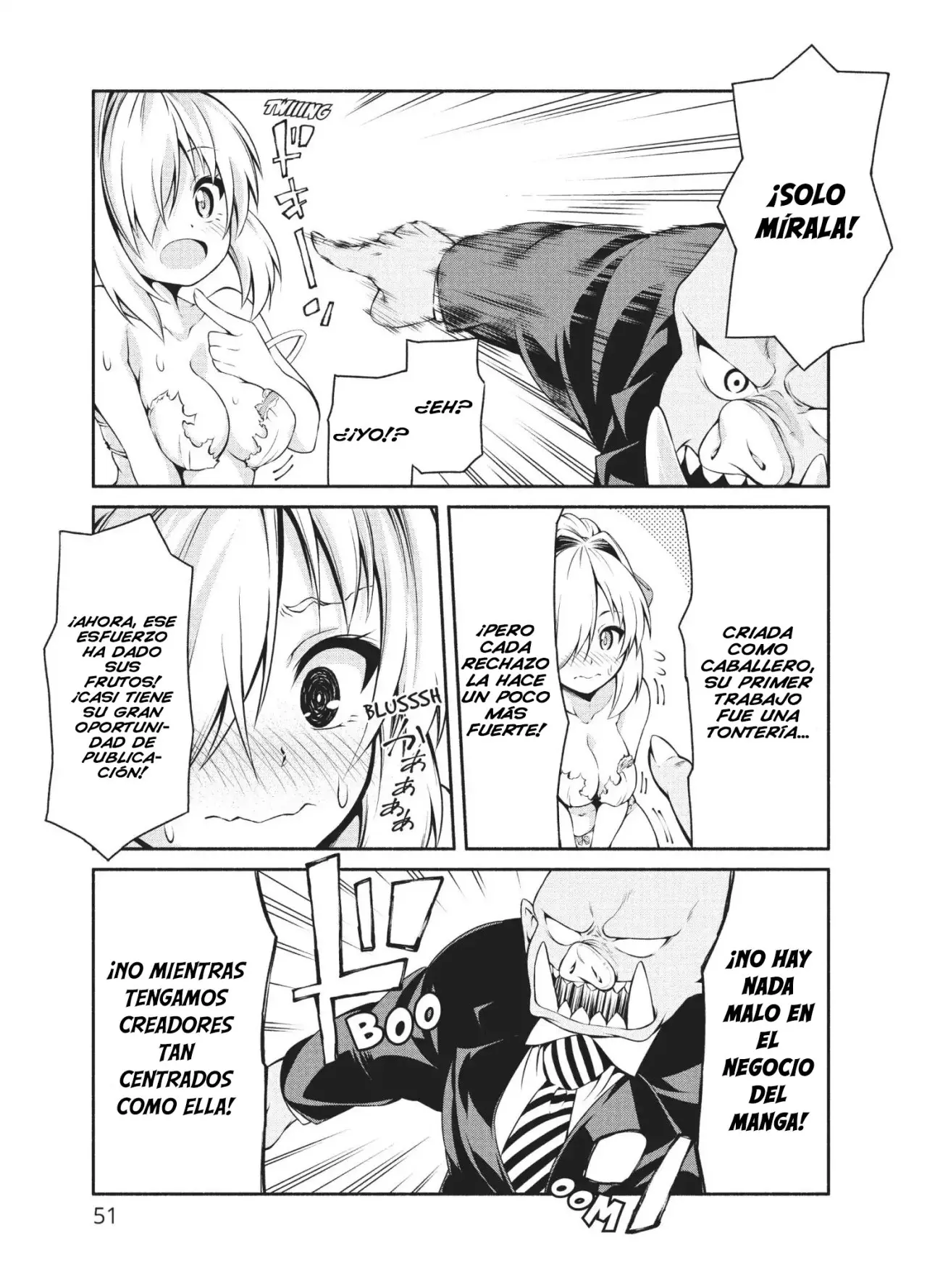 Orc Henshuu to Onna Kishi Mangaka-san (2017) - Capítulo 2 - Página 20 - LectorTMOo