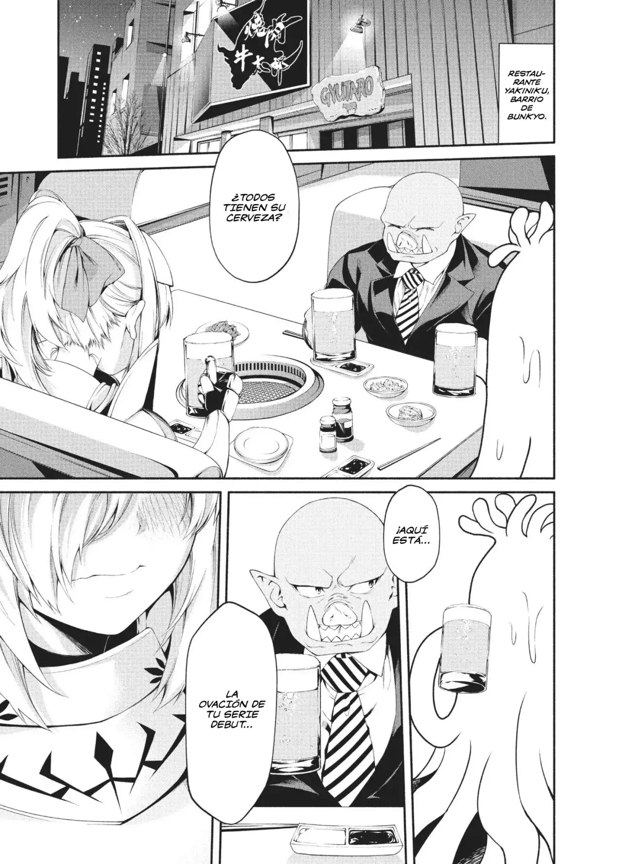 Orc Henshuu to Onna Kishi Mangaka-san (2017) - Capítulo 3 - Página 2 - LectorTMOo