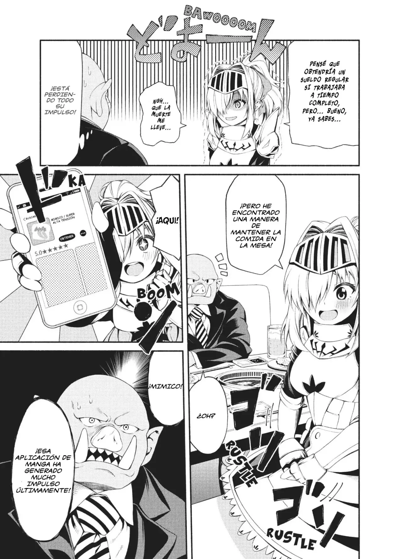 Orc Henshuu to Onna Kishi Mangaka-san (2017) - Capítulo 3 - Página 6 - LectorTMOo