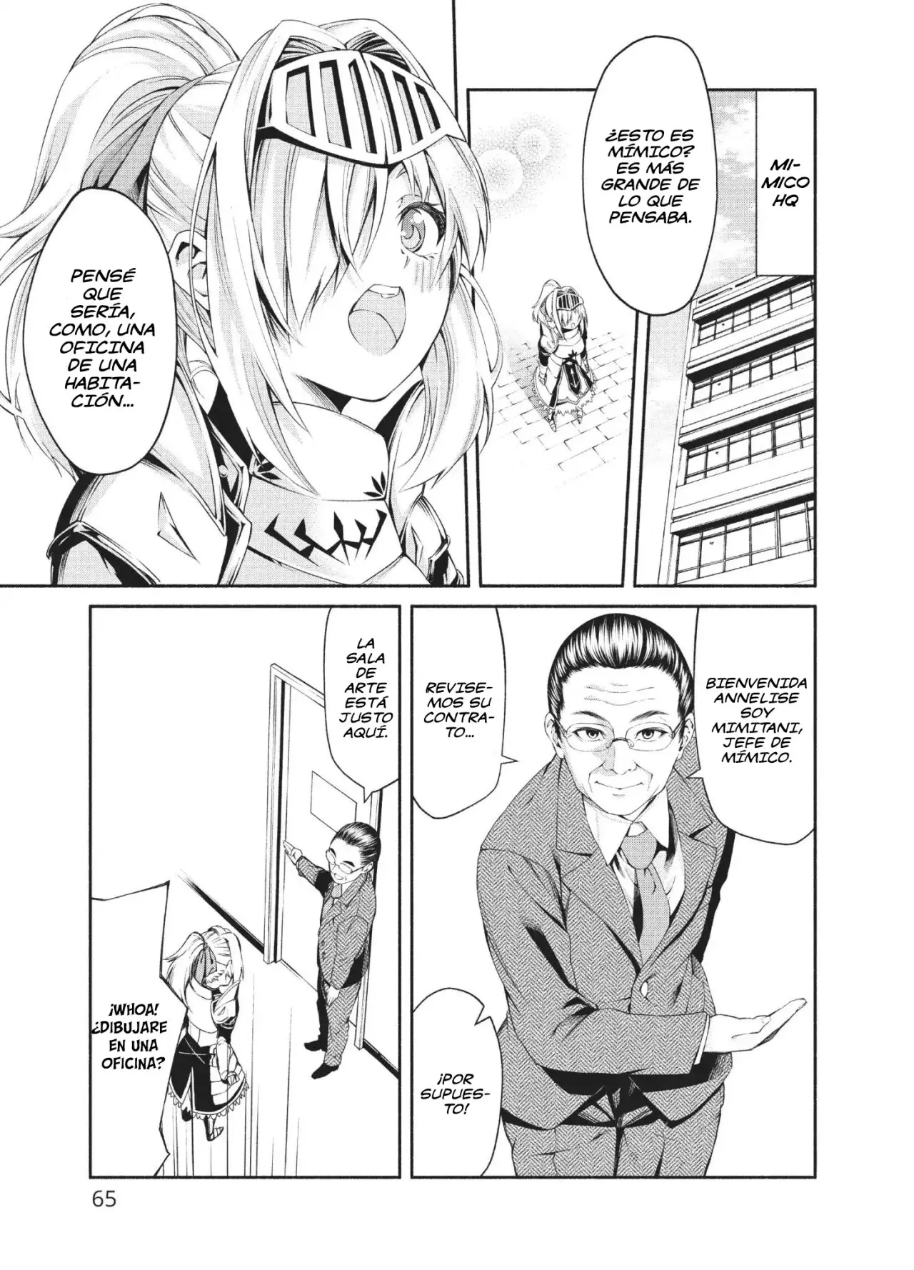Orc Henshuu to Onna Kishi Mangaka-san (2017) - Capítulo 3 - Página 8 - LectorTMOo