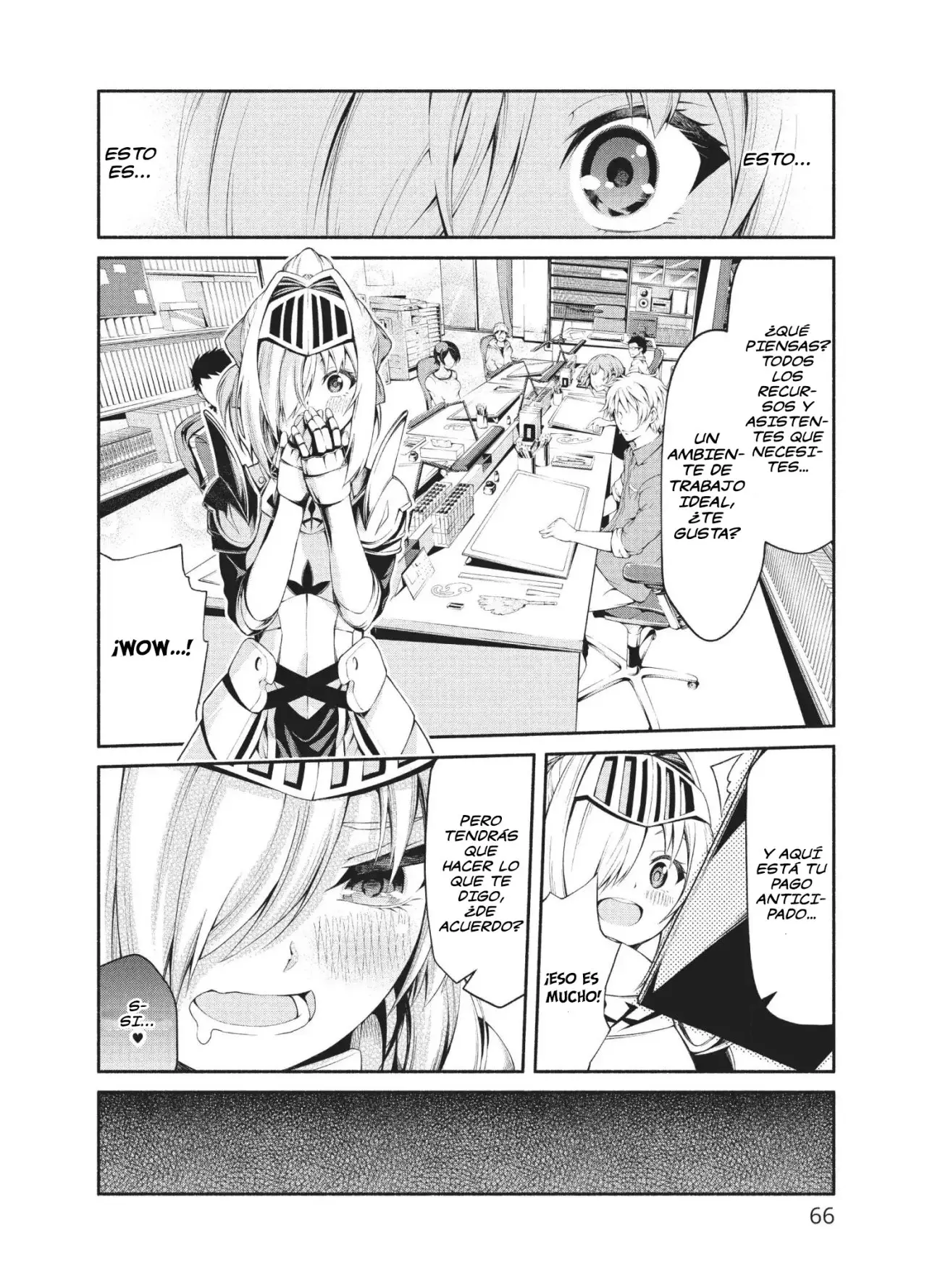 Orc Henshuu to Onna Kishi Mangaka-san (2017) - Capítulo 3 - Página 9 - LectorTMOo