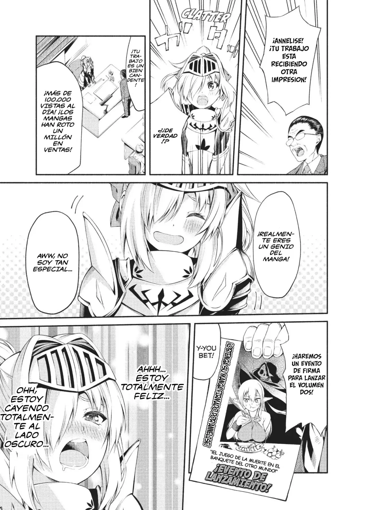 Orc Henshuu to Onna Kishi Mangaka-san (2017) - Capítulo 3 - Página 10 - LectorTMOo