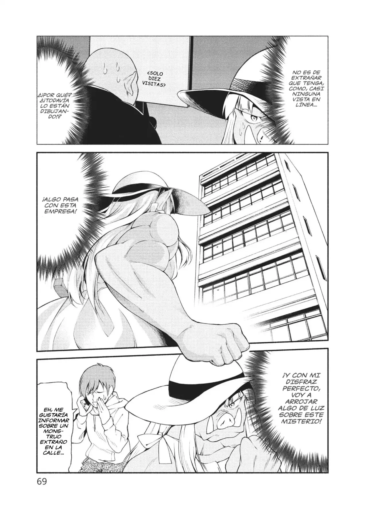 Orc Henshuu to Onna Kishi Mangaka-san (2017) - Capítulo 3 - Página 12 - LectorTMOo