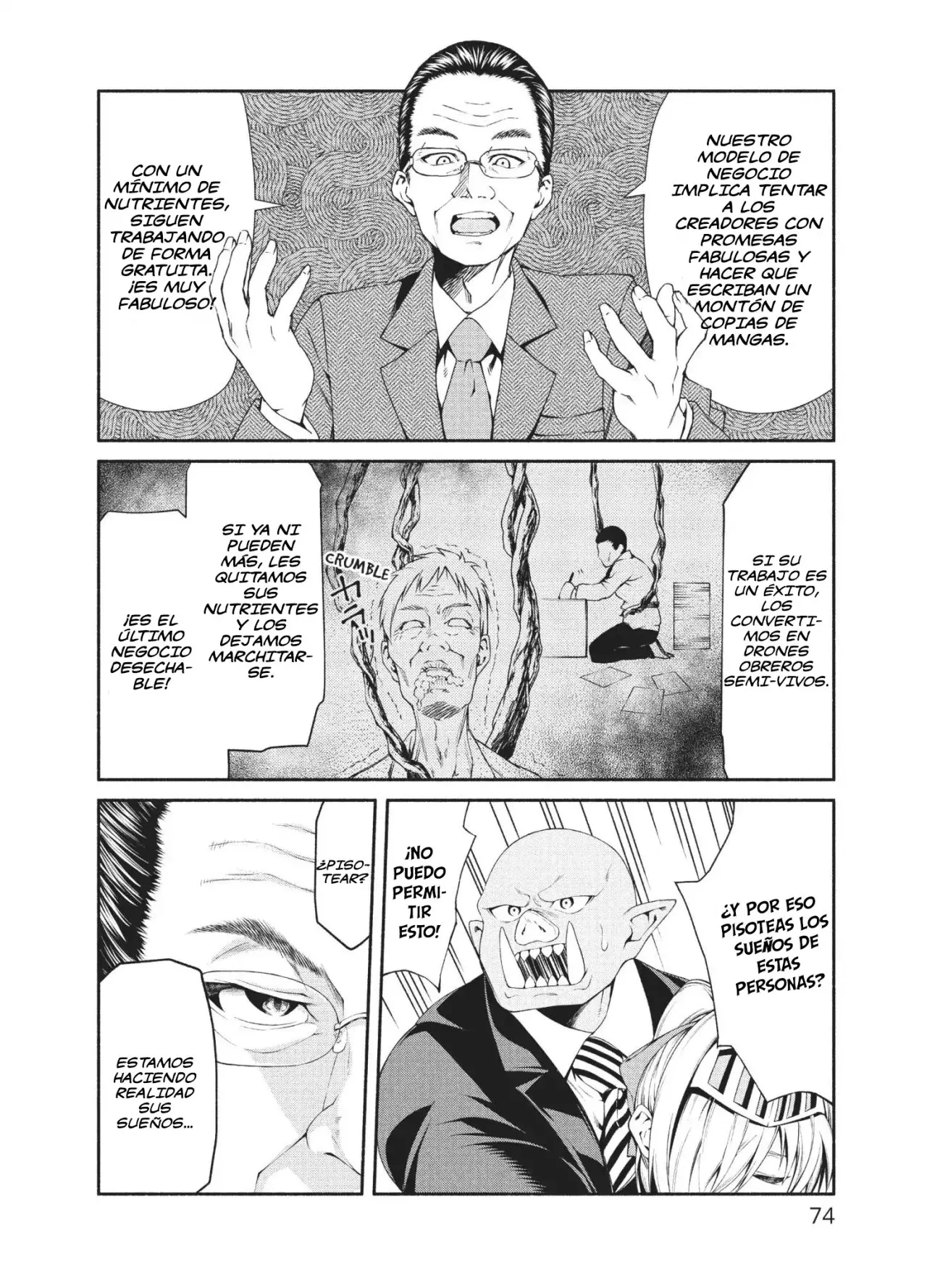 Orc Henshuu to Onna Kishi Mangaka-san (2017) - Capítulo 3 - Página 17 - LectorTMOo