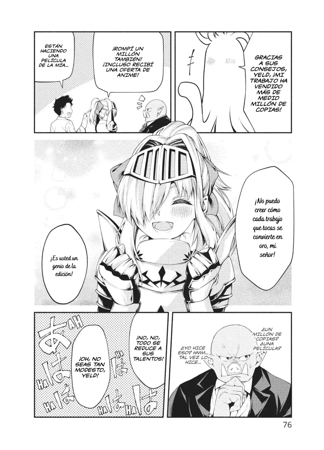 Orc Henshuu to Onna Kishi Mangaka-san (2017) - Capítulo 3 - Página 19 - LectorTMOo