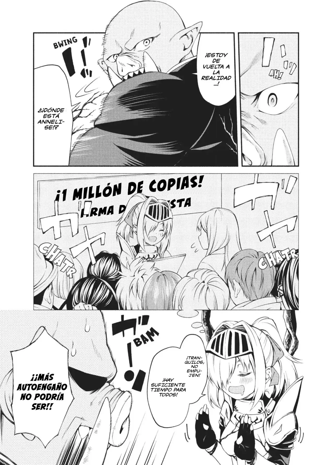 Orc Henshuu to Onna Kishi Mangaka-san (2017) - Capítulo 3 - Página 22 - LectorTMOo