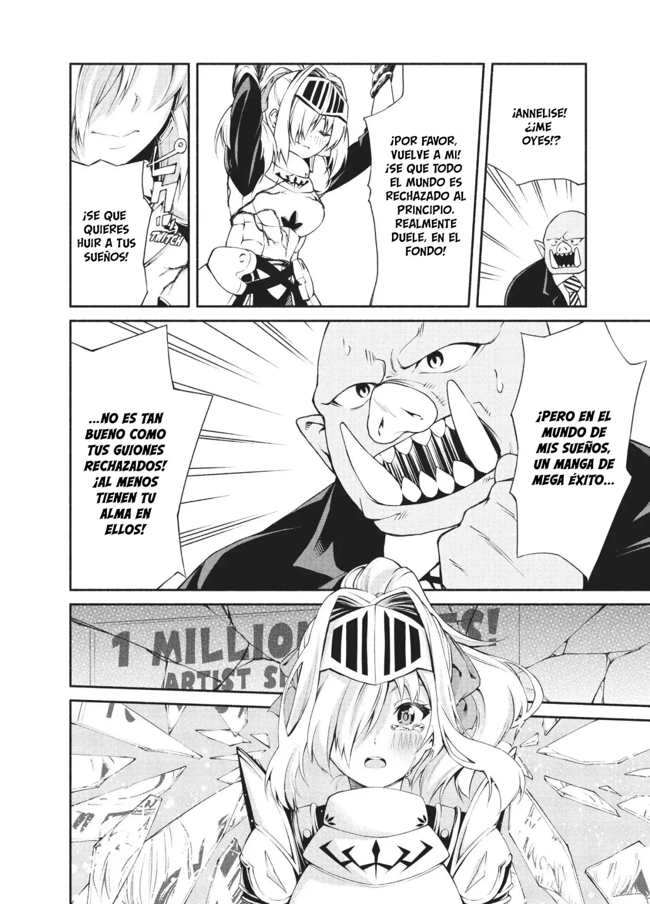 Orc Henshuu to Onna Kishi Mangaka-san (2017) - Capítulo 3 - Página 23 - LectorTMOo