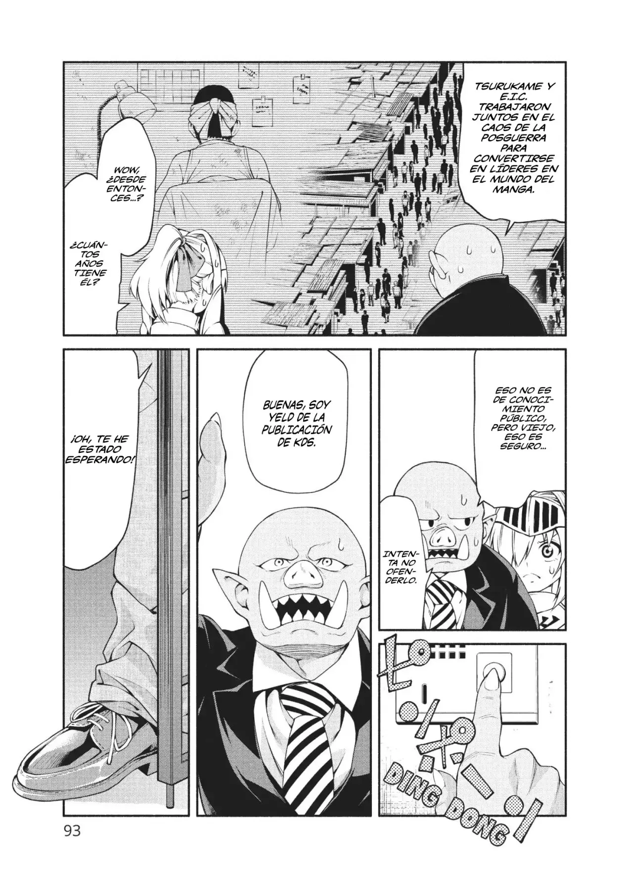 Orc Henshuu to Onna Kishi Mangaka-san (2017) - Capítulo 4 - Página 8 - LectorTMOo