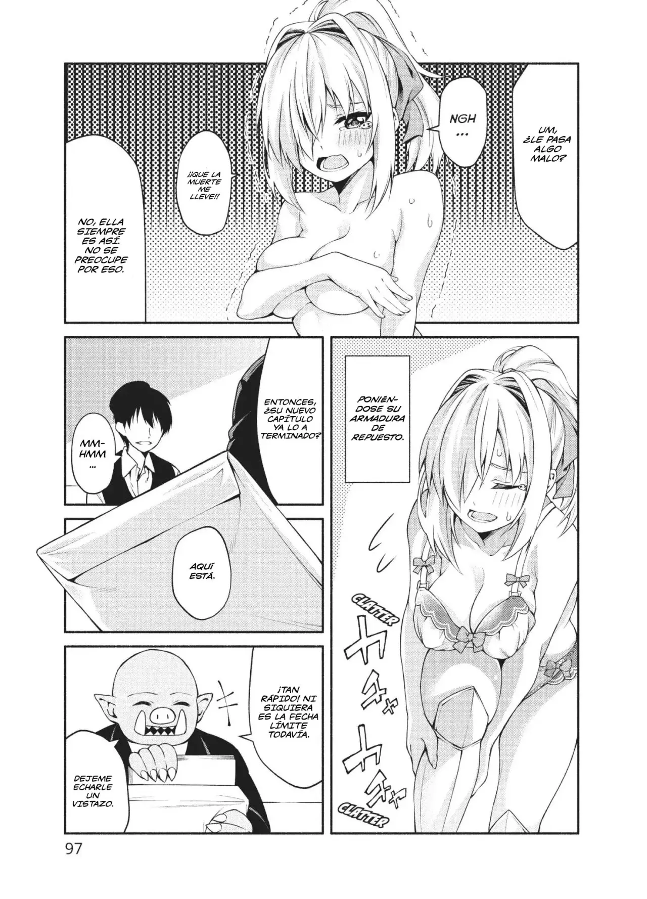 Orc Henshuu to Onna Kishi Mangaka-san (2017) - Capítulo 4 - Página 12 - LectorTMOo