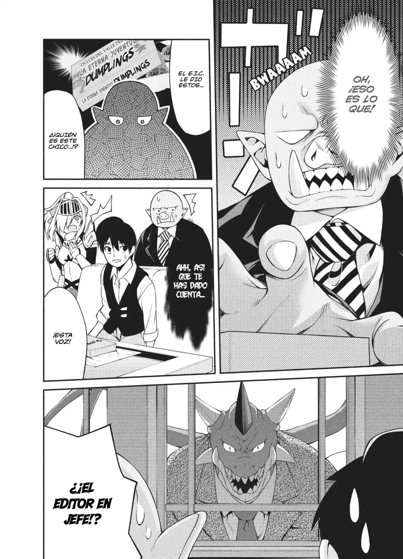 Orc Henshuu to Onna Kishi Mangaka-san (2017) - Capítulo 4 - Página 21 - LectorTMOo