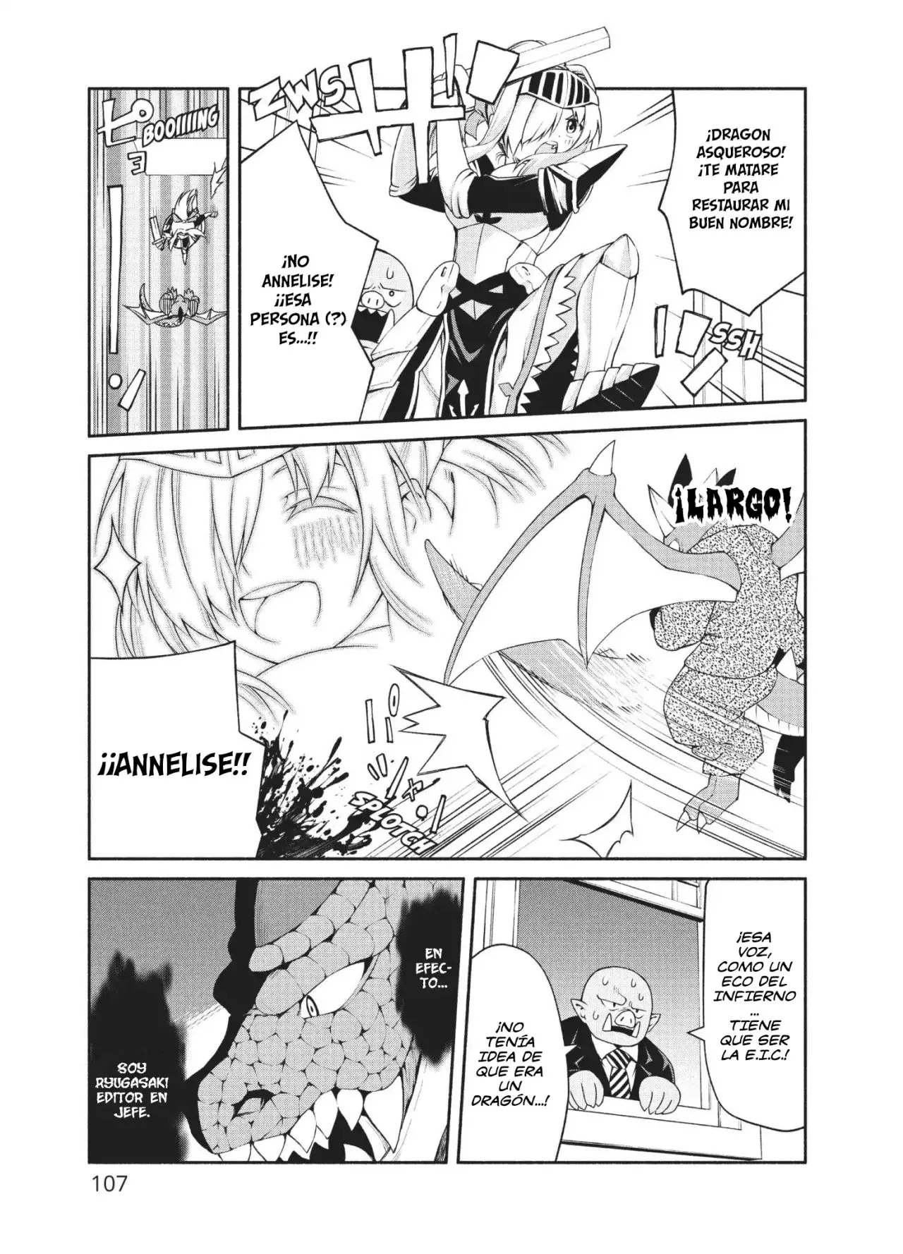 Orc Henshuu to Onna Kishi Mangaka-san (2017) - Capítulo 4 - Página 22 - LectorTMOo
