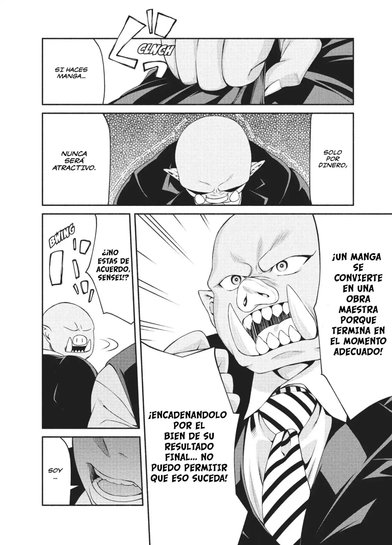Orc Henshuu to Onna Kishi Mangaka-san (2017) - Capítulo 4 - Página 25 - LectorTMOo