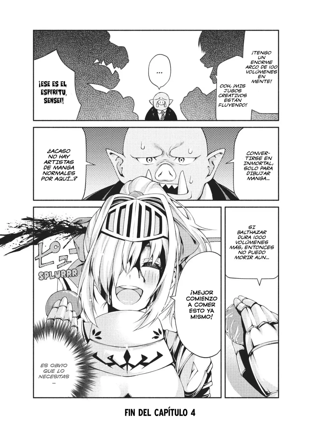 Orc Henshuu to Onna Kishi Mangaka-san (2017) - Capítulo 4 - Página 27 - LectorTMOo