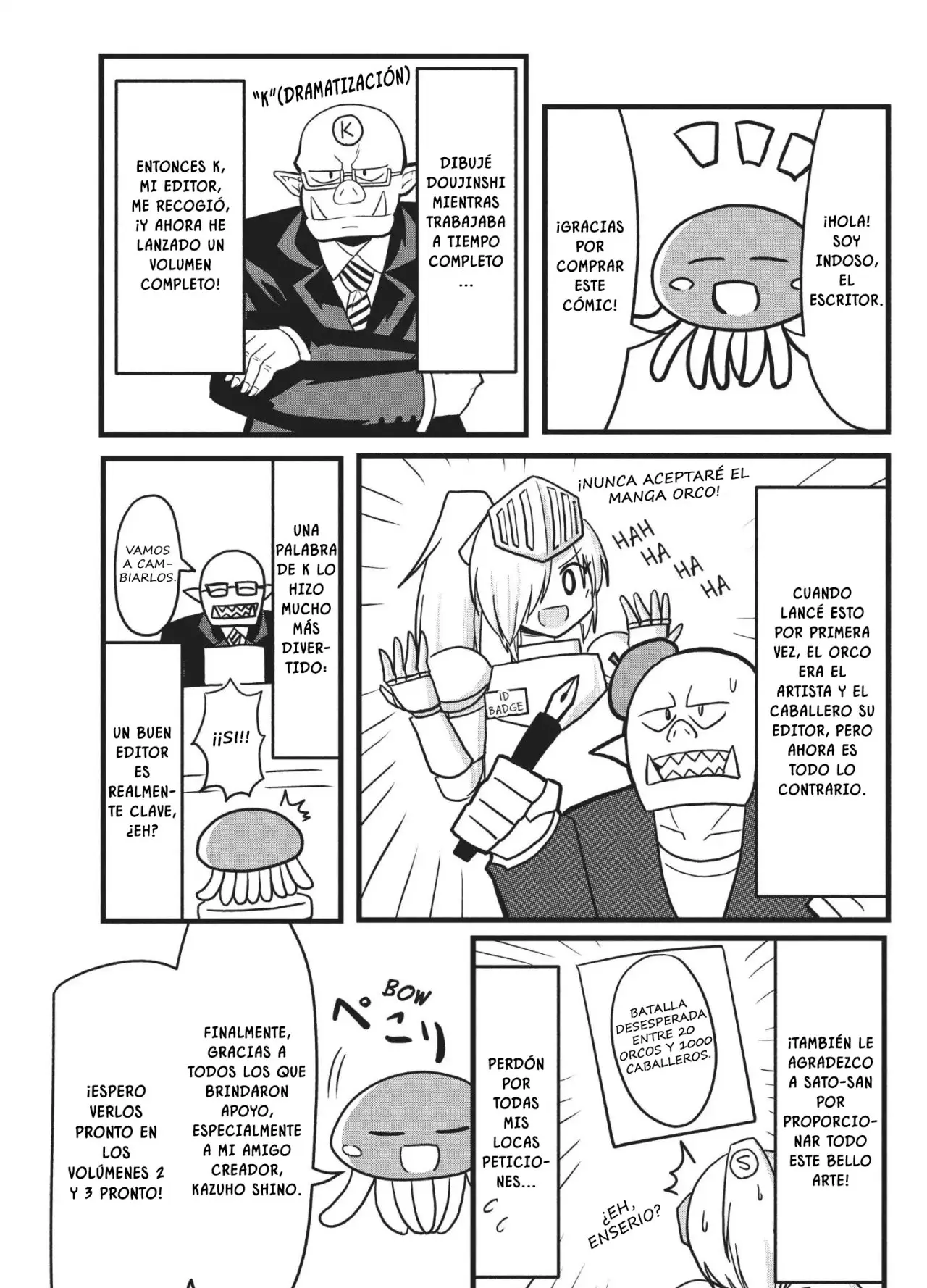 Orc Henshuu to Onna Kishi Mangaka-san (2017) - Capítulo 5 - Página 29 - LectorTMOo