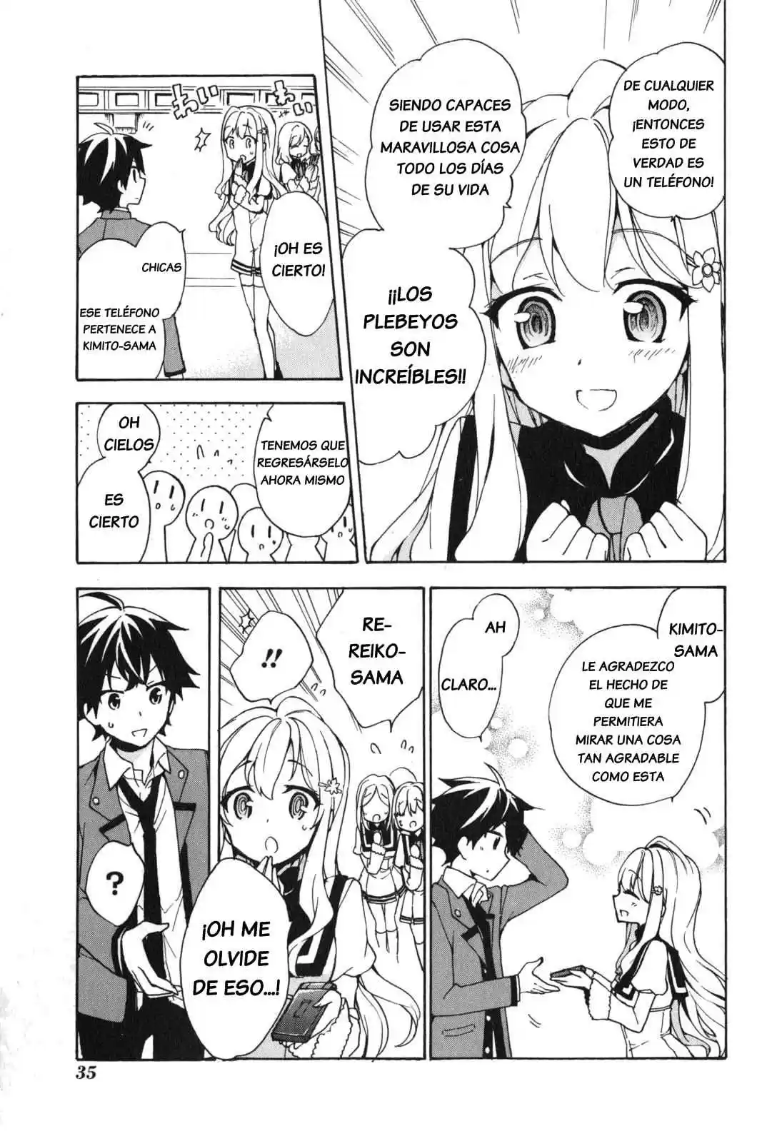 Ore ga Ojou-sama Gakkou ni "Shomin Sample" Toshite Spinoff Sareta Ken (2015) - Capítulo 1 - Página 31 - LectorTMOo