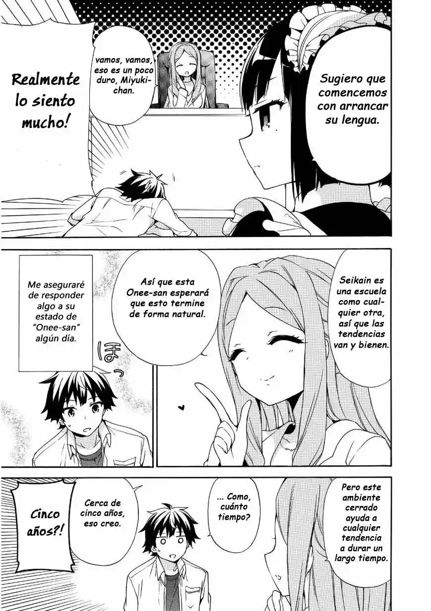 Ore ga Ojousama Gakkou ni "Shomin Sample" Toshite Rachirareta Ken (2012) - Capítulo 28.5 - Página 7 - LectorTMOo