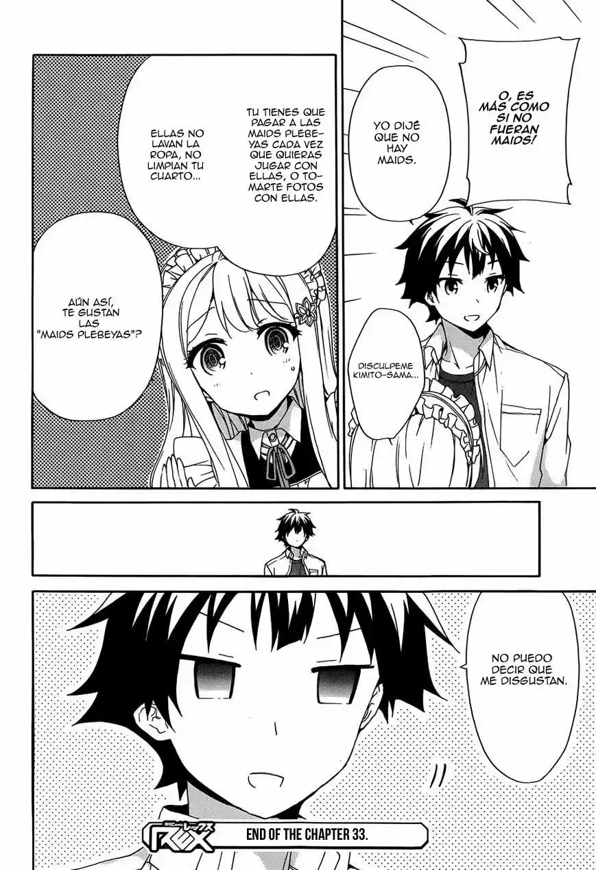 Ore ga Ojousama Gakkou ni "Shomin Sample" Toshite Rachirareta Ken (2012) - Capítulo 33 - Página 35 - LectorTMOo