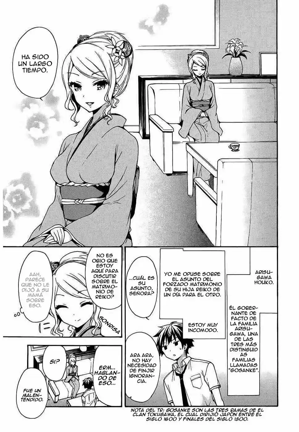 Ore ga Ojousama Gakkou ni "Shomin Sample" Toshite Rachirareta Ken (2012) - Capítulo 38 - Página 10 - LectorTMOo