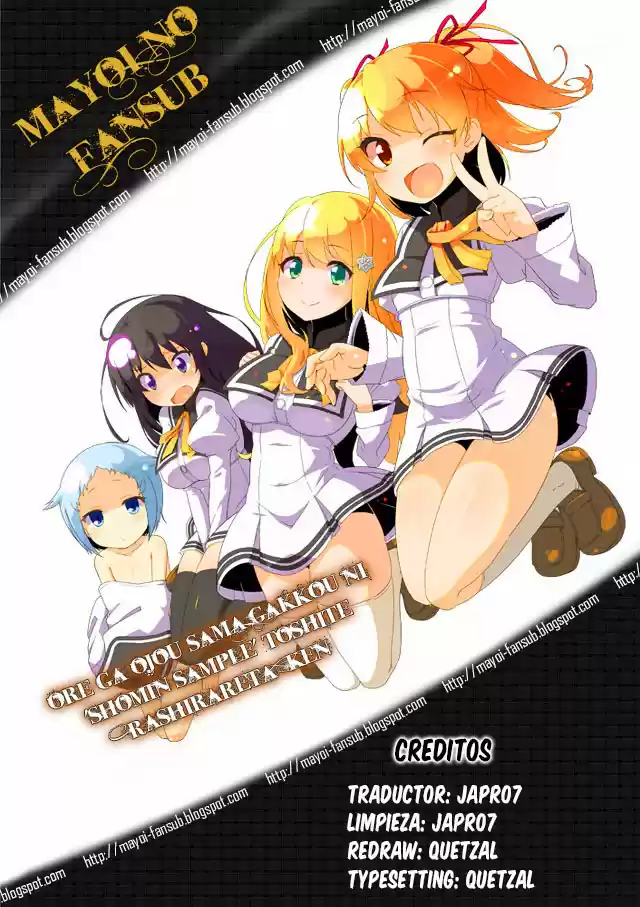 Ore ga Ojousama Gakkou ni "Shomin Sample" Toshite Rachirareta Ken (2012) - Capítulo 45 - Página 29 - LectorTMOo