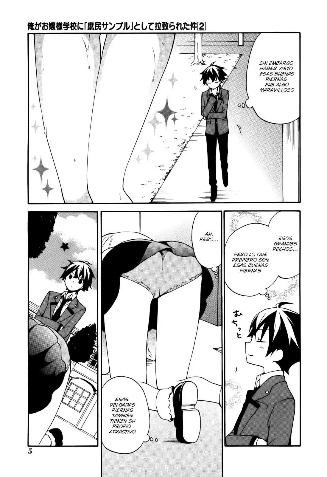 Ore ga Ojousama Gakkou ni "Shomin Sample" Toshite Rachirareta Ken (2012) - Capítulo 5 - Página 4 - LectorTMOo