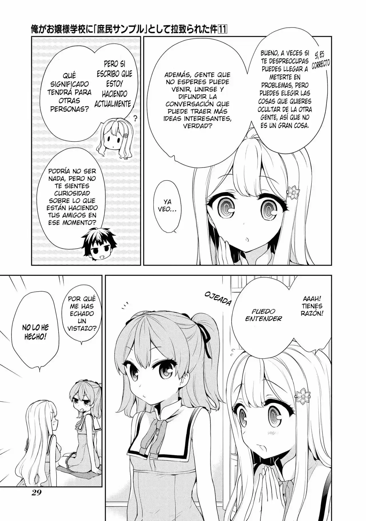 Ore ga Ojousama Gakkou ni "Shomin Sample" Toshite Rachirareta Ken (2012) - Capítulo 56 - Página 4 - LectorTMOo