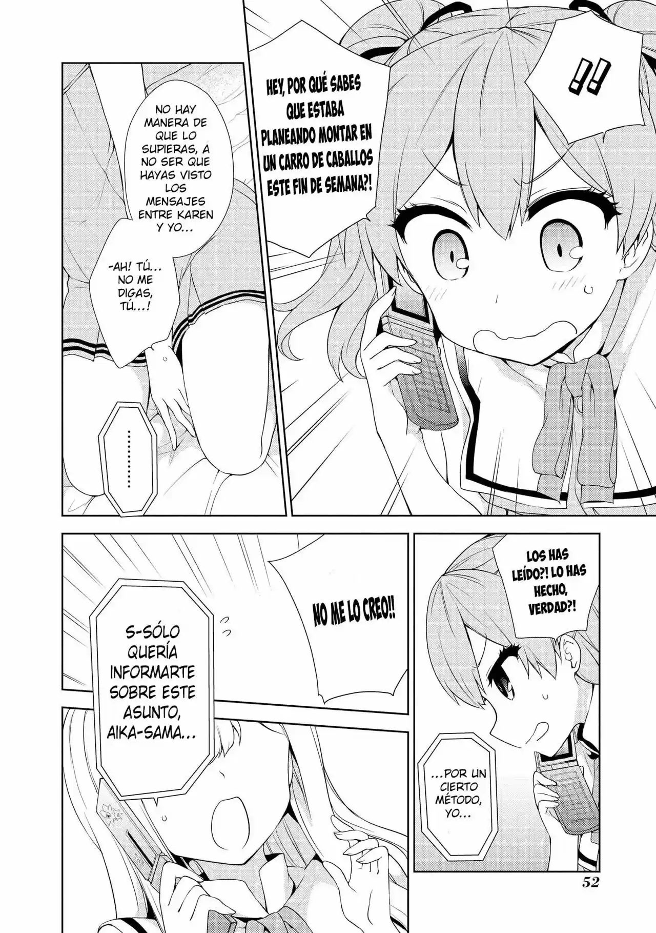Ore ga Ojousama Gakkou ni "Shomin Sample" Toshite Rachirareta Ken (2012) - Capítulo 56 - Página 27 - LectorTMOo