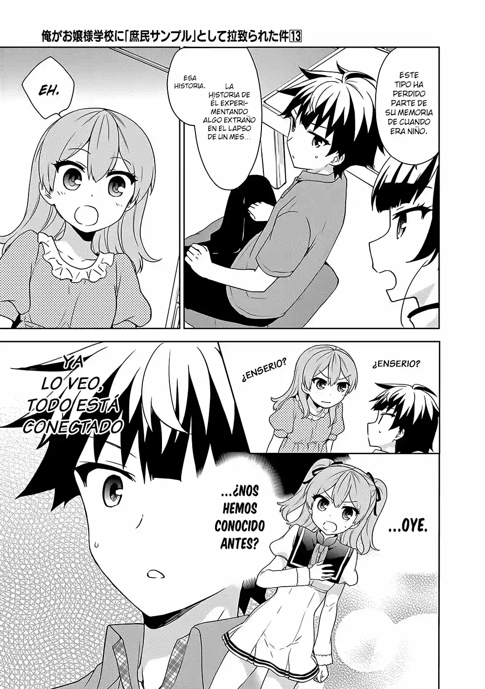 Ore ga Ojousama Gakkou ni "Shomin Sample" Toshite Rachirareta Ken (2012) - Capítulo 67 - Página 4 - LectorTMOo