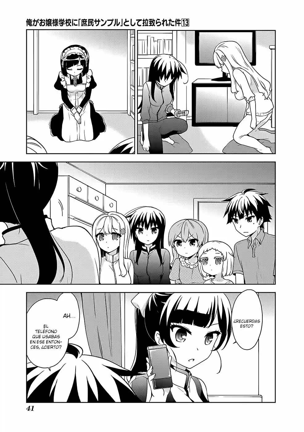 Ore ga Ojousama Gakkou ni "Shomin Sample" Toshite Rachirareta Ken (2012) - Capítulo 67 - Página 6 - LectorTMOo
