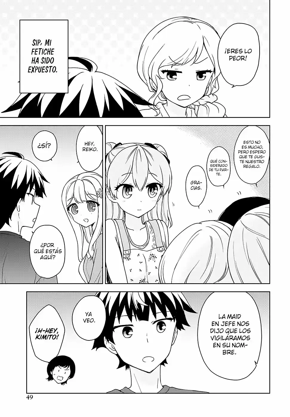 Ore ga Ojousama Gakkou ni "Shomin Sample" Toshite Rachirareta Ken (2012) - Capítulo 77 - Página 14 - LectorTMOo