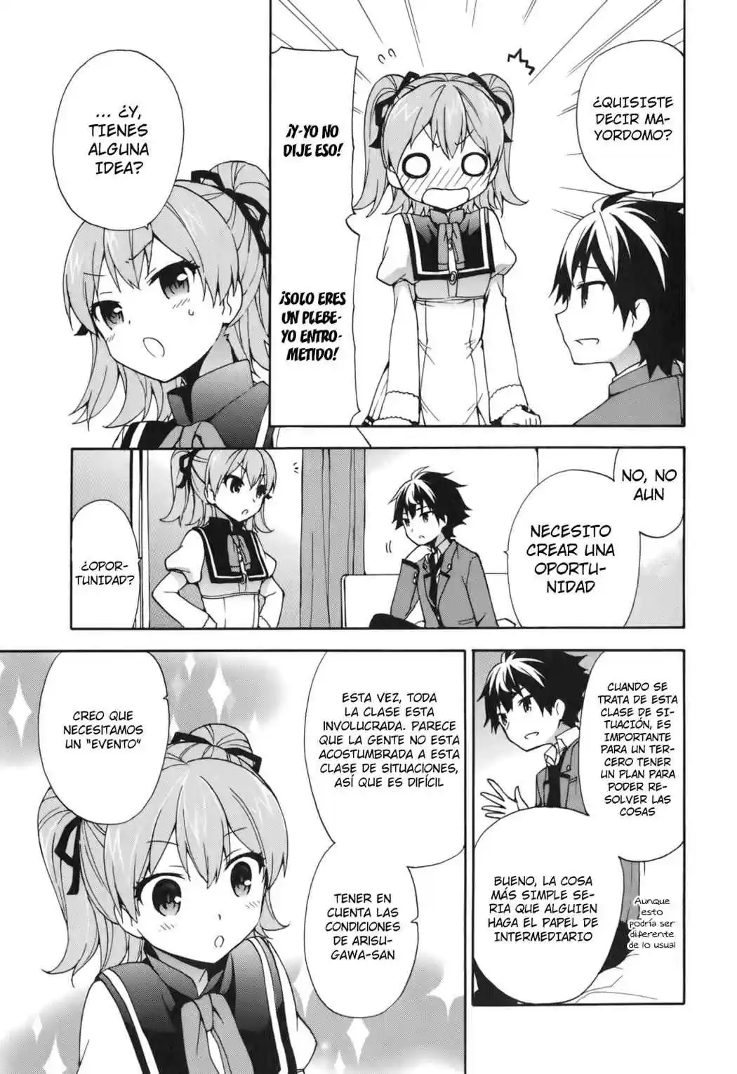 Ore ga Ojousama Gakkou ni "Shomin Sample" Toshite Rachirareta Ken (2012) - Capítulo 9 - Página 8 - LectorTMOo
