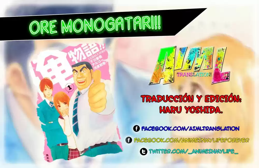 Ore Monogatari!! (2011) - Capítulo 2.1 - Página 37 - LectorTMOo