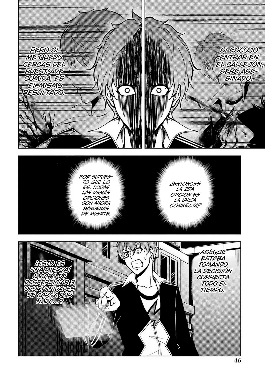 Ore no Genjitsu wa Ren’ai Game?? ka to Omottara Inochigake no Game datta (2017) - Capítulo 9 - Página 46 - LectorTMOo