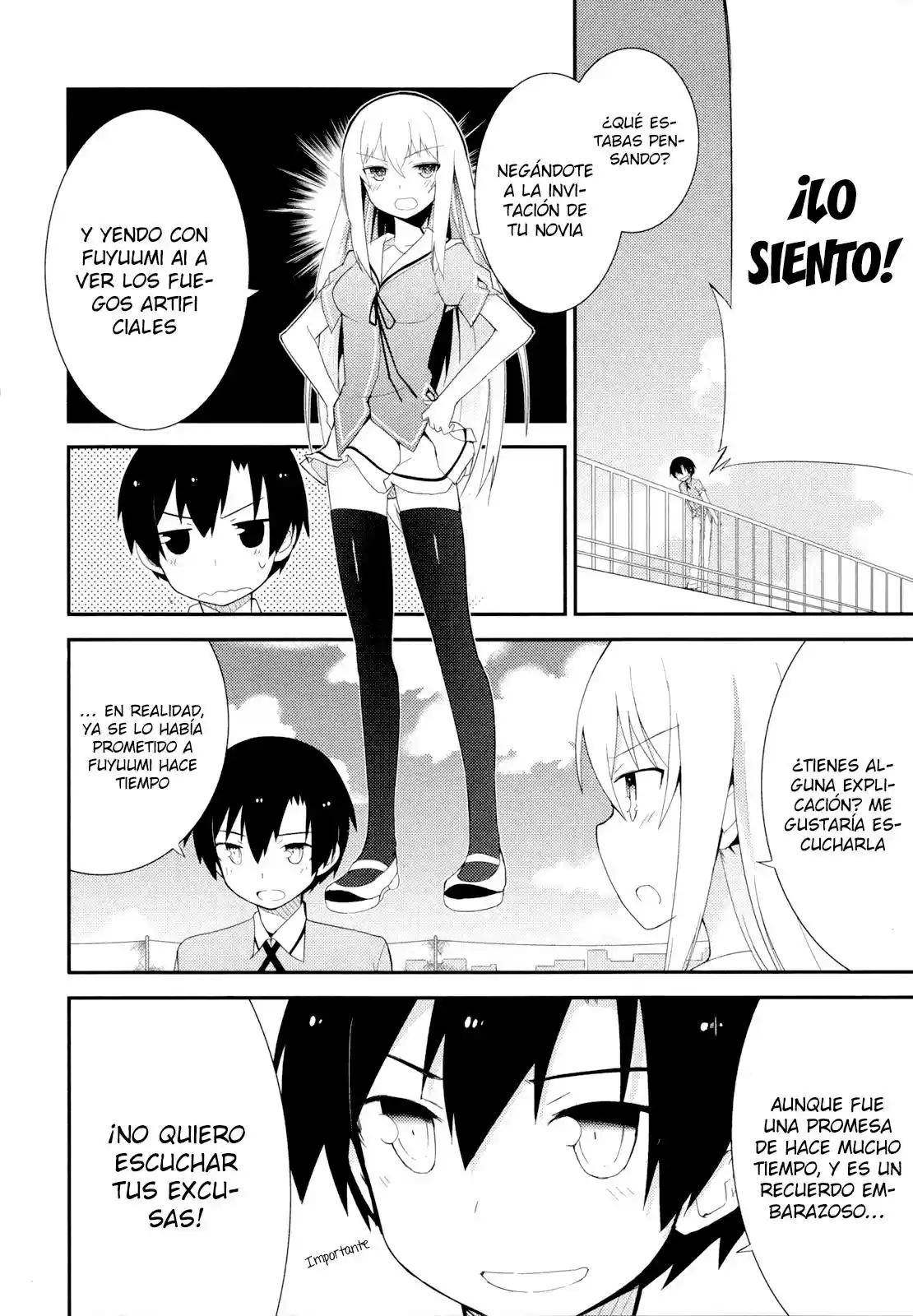 Ore no Kanojo to Osananajimi ga Shuraba Sugiru (2011) - Capítulo 28 - Página 4 - LectorTMOo