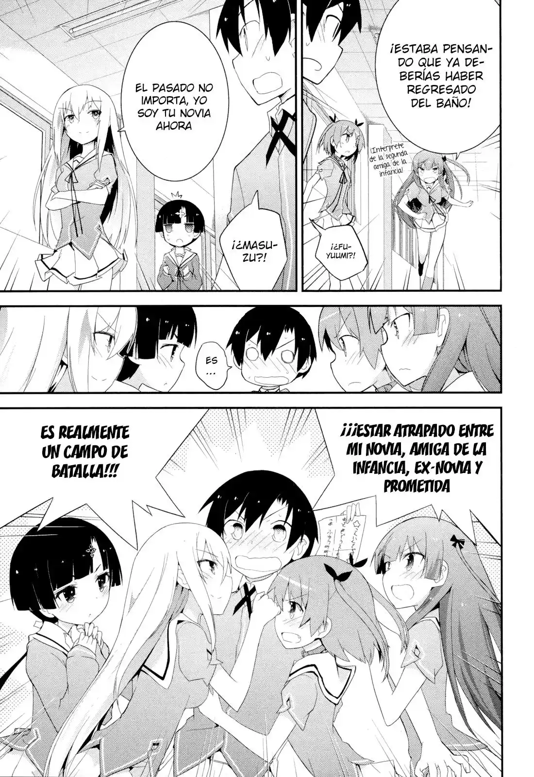 Ore no Kanojo to Osananajimi ga Shuraba Sugiru (2011) - Capítulo 28 - Página 35 - LectorTMOo