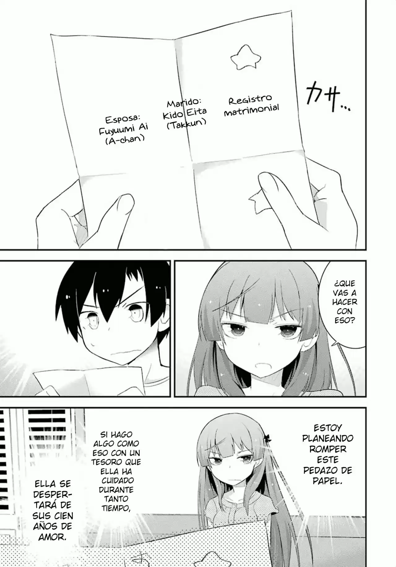 Ore no Kanojo to Osananajimi ga Shuraba Sugiru (2011) - Capítulo 37 - Página 37 - LectorTMOo