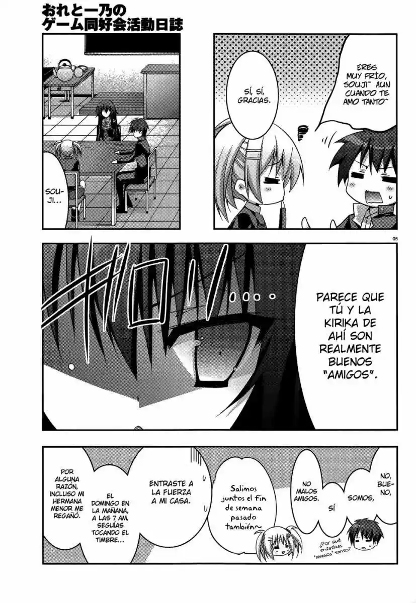 Ore to Ichino no Game Doukoukai Katsudou Nisshi (2011) - Capítulo 4 - Página 6 - LectorTMOo
